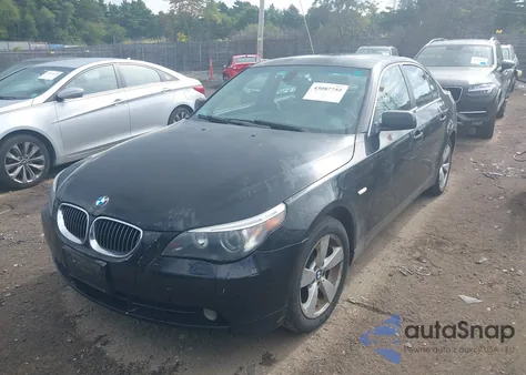 2006 BMW 525Xi from USA, damaged, VIN WBANF33586CS37157